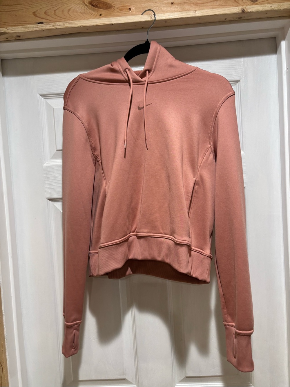 Nike Women's Rose Pink Pullover Hoodie